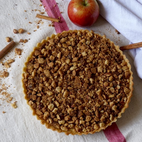 Apple Crumble Tart